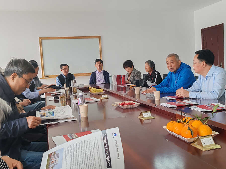 天长市老科协工业工委赴金集镇肯达公司考察调研(图5)